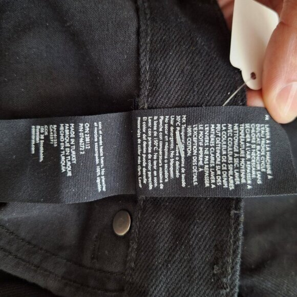 COS Womens Trousers Black Size 27 - Picture 7 of 8